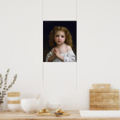 Bouguereau - Little Girl Poster (Keuken)