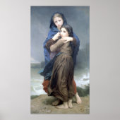 Bouguereau - L'Orage Poster (Voorkant)