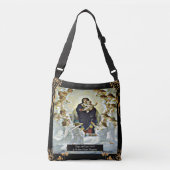 Bouguereau Maagd met Engelen Crossbody Tas (Voorkant)