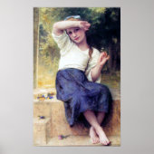 Bouguereau - Marguerite Poster (Voorkant)