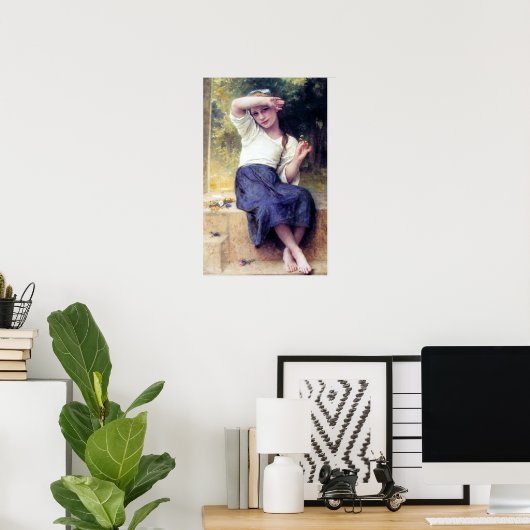 Bouguereau - Marguerite Poster (Thuiskantoor)