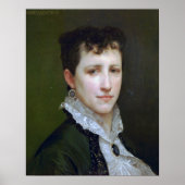 Bouguereau - Miss Elizabeth Gardner 1879 Poster (Voorkant)