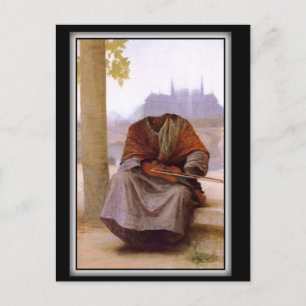 Bouguereau Onzichtbare Bohemer Briefkaart