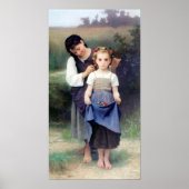 Bouguereau - Parure des Champs Poster (Voorkant)