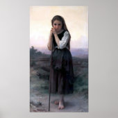 Bouguereau - Petite Bergere Poster (Voorkant)