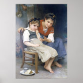 Bouguereau - Petite Boudeuse Poster (Voorkant)