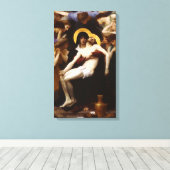 Bouguereau Pieta Canvas Print (Insitu (Houten vloer))