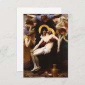 Bouguereau Pieta Kaart (Voorkant / Achterkant)
