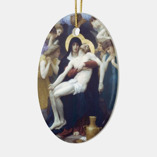 Bouguereau - Pietà Keramisch Ornament (Links)