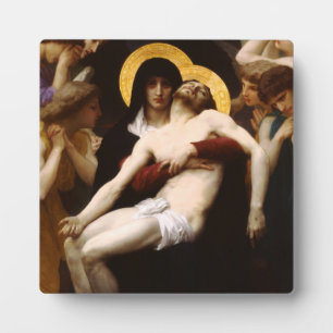 Bouguereau Piëta Plaquette Fotoplaat
