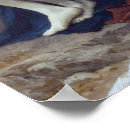 Bouguereau - Pietà Poster (Hoek)