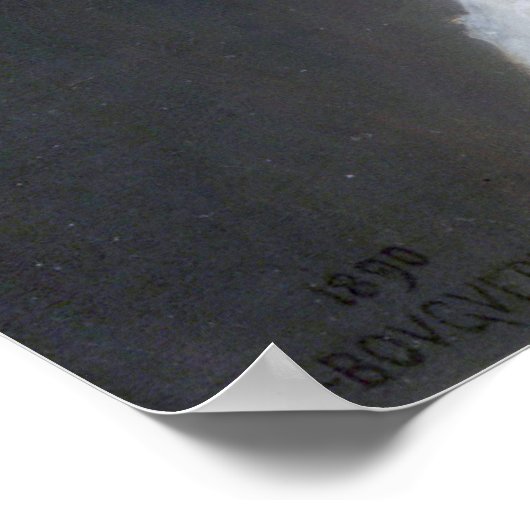 Bouguereau - Portrait de Gabrielle Cot Poster (Hoek)