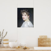 Bouguereau - Portrait de Gabrielle Cot Poster (Keuken)