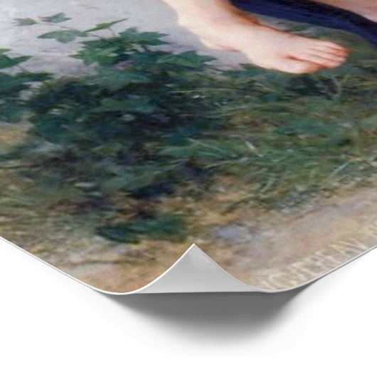 Bouguereau - Premiers Bijoux Poster (Hoek)