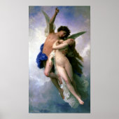 Bouguereau - Psyche et L'Amour Poster (Voorkant)