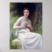 Bouguereau - Reflexion Poster (Voorkant)