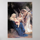 Bouguereau-Song van de Angels lg Poster (Voorkant)