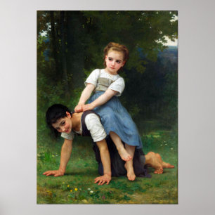 Bouguereau - The Horseback Ride Poster