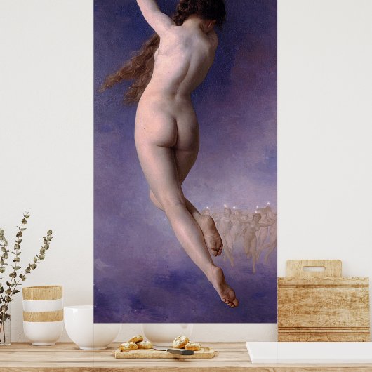 Bouguereau: The Lost Pleiad (L'Etoile Perdue) 1884 Poster (Keuken)