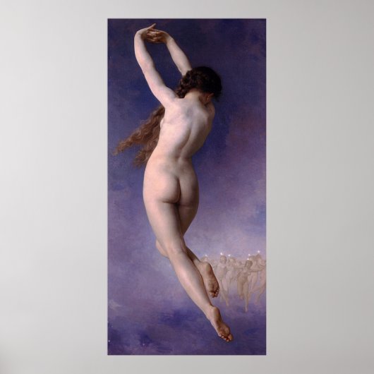 Bouguereau: The Lost Pleiad (L'Etoile Perdue) 1884 Poster (Voorkant)