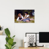 Bouguereau - The Nut Gatherers 1882 Poster (Thuiskantoor)