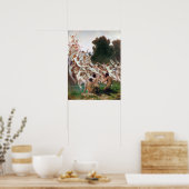 Bouguereau - The Oreades, 1902 Poster (Keuken)