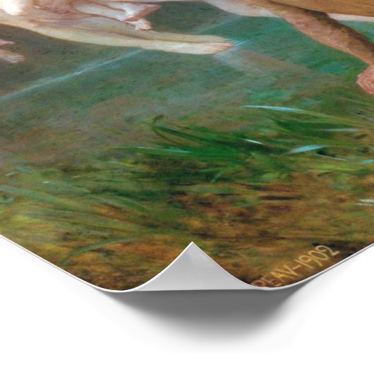 Bouguereau - The Oreades, 1902 Poster (Hoek)