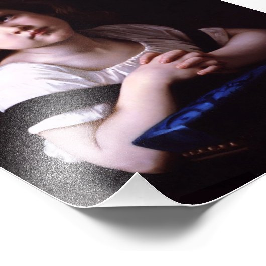 Bouguereau The Prayer Foto Afdruk (Hoek)