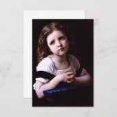 Bouguereau The Prayer Uitnodigingen (Voorkant / Achterkant)