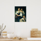 Bouguereau - The Secret 1876 Poster (Keuken)