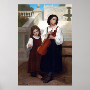 Bouguereau - ver van huis 1867 poster
