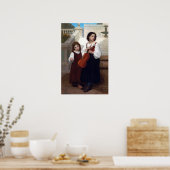 Bouguereau - ver van huis 1867 poster (Keuken)