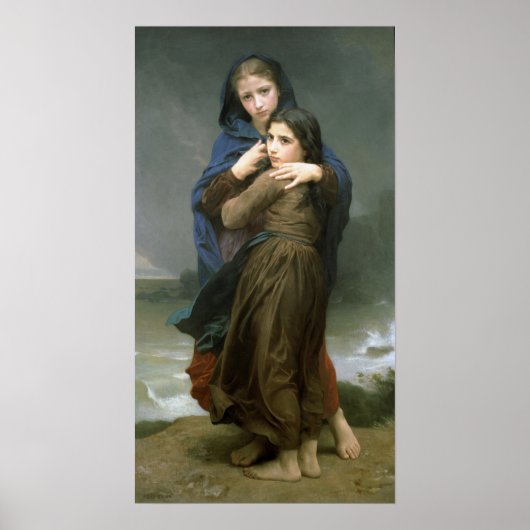 Bouguereau - ver van huis 1874 poster (Voorkant)