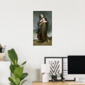 Bouguereau - ver van huis 1874 poster (Thuiskantoor)