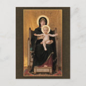 Bouguereau Virgin en Child CC0271 Briefkaart (Voorkant)