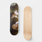 Bouguereau's 1882 The Nut Gatherers Les noisettes Persoonlijk Skateboard (Voorkant)
