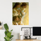 Bouguereau's Angels - Afdruk Poster (Thuiskantoor)