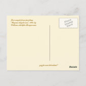 Bouguereau's Angels Briefkaart (Achterkant)