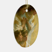 Bouguereau's Angels Keramisch Ornament (Rechts)
