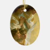 Bouguereau's Angels Keramisch Ornament (Achterkant)