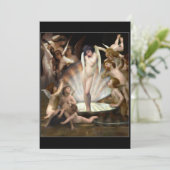 Bouguereau's Angels Surround Cupid Kaart (Staand voorkant)