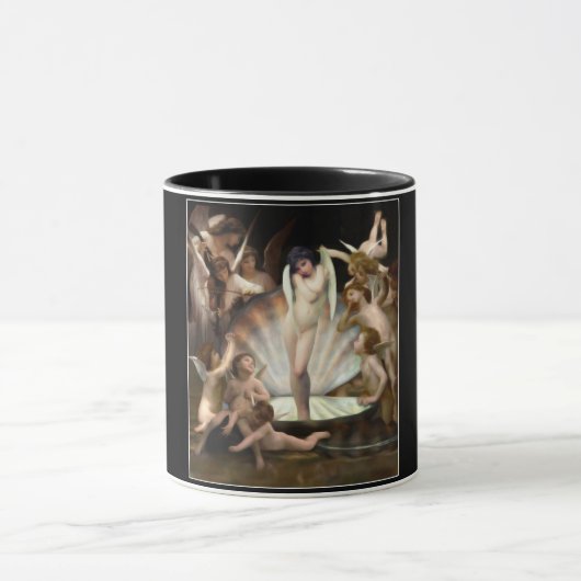 Bouguereau's Angels Surround Cupid Mok (Midden)