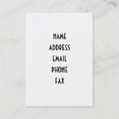 Bouguereau's Angels Surround Cupid Visitekaartje (Achterkant)