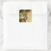 Bouguereau's Angels Vierkante Sticker (Tas)