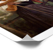 Bouguereau's Dearest Deer Shepherdess Poster (Hoek)