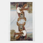 Bouguereau's Dearest Deer Shepherdess Theedoek (Verticaal)