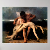 Bouguereau's eerste rouw (Premier Deuil) Poster (Voorkant)
