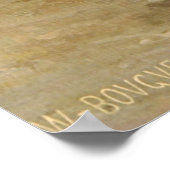 Bouguereau's Klassieke 1889 die de herderheid schi Poster (Hoek)