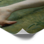 Bouguereau's Klassieke 1892 die het nest van het W Poster (Hoek)