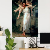 Bouguereau's klassieke schilderij 1893 - Jeugd Poster (Thuiskantoor)